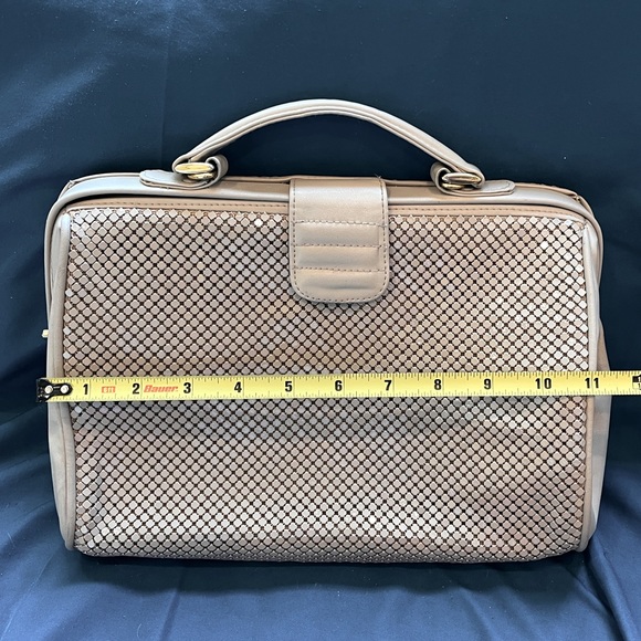 Vintage Whiting and Davis chain metal clutch and purse combo - Picture 17 of 17